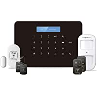 Kit de Alarma SIN cuotas Domótica THI-1 (WiFi + GSM) conectada a Internet + Línea Móvil | Seguridad para tu Casa…